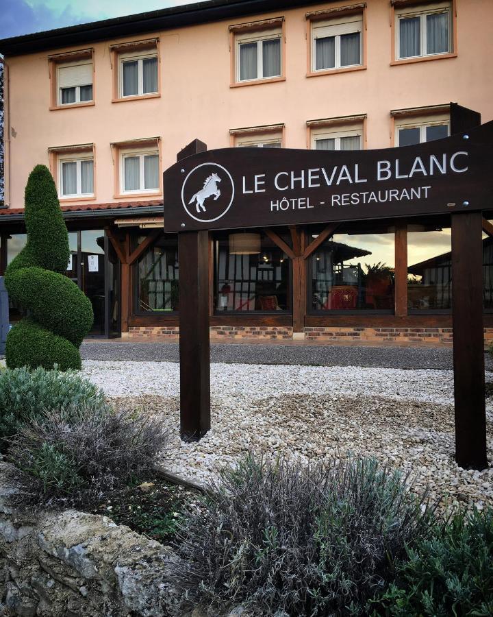 Le Cheval Blanc - Lac Du Der - Logis Hotel Giffaumont-Champaubert Exteriér fotografie